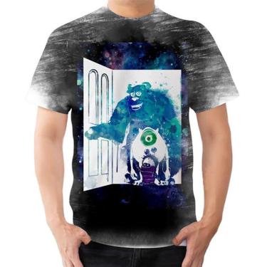 Imagem de Camisa Camiseta Personalizada Monstros Sa Desenho 2