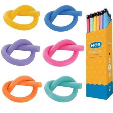 Imagem de Kit 6 Boias Espaguete Macarrão Flutuador Aquático