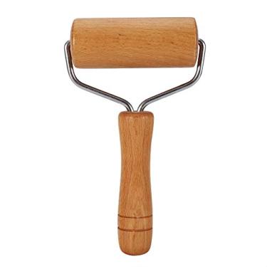 Imagem de rolo de madeira antiaderente,Rolo de pizza de massa de madeira, rolo de massa de pizza de economia de tempo, para assar massa de pizza ou utensílios de cozinha de massa de pastelaria(1)