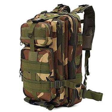 Imagem de Mochila Tatica Militar Camping Trilhas Acampamento Resistente 30L Assalt (Camuflada Militar)