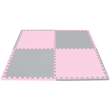 Imagem de Tapete Em Eva Play Mat Cz/Rs Pastel 10mm 4pc