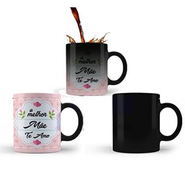 Imagem de Caneca Mágica Presente para Dia das Mães Frase: A Melhor Mãe Te Amo