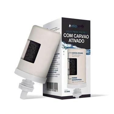 Imagem de Vela Para Filtro De Barro Carvao Ativado - Oasis