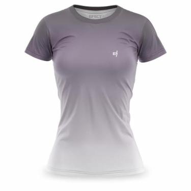 Imagem de Camiseta Blusa Feminina Academia Treino Fitness Camisa Dry Fit Ante Od