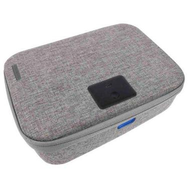 Imagem de Estojo Multiuso de Esterilização Uv em Tecido Vinílico Cinza - Geonav - UVC01