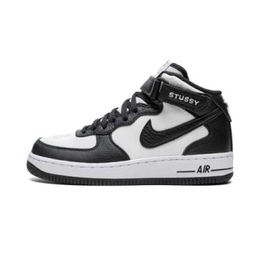 Imagem de Nike Mens Air Force 1 Mid DJ7840 002 Stussy - Light Bone Black - Size 8.5