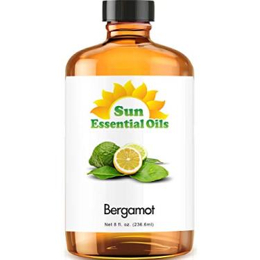 Imagem de Óleo essencial de bergamota (frasco enorme de 237 ml) Óleo de bergamota em massa – 237 ml