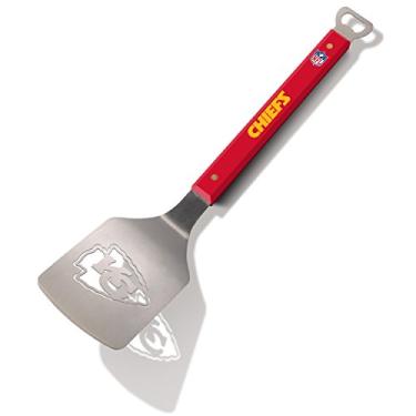 Imagem de Espátula para grelhar NFL Kansas City Chiefs Spirit Series Sportula de aço inoxidável