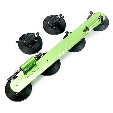 Imagem de Yajun Acessórios de bicicleta de sucção superior no teto Suporte de suspensão de bicicleta Suporte de teto Suporte de teto Suporte de bicicleta Peças de bicicleta, Verde-2