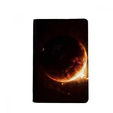 Imagem de Porta-passaporte dourado com estampa de ilustração do universo brilhante notecase burse capa carteira porta-cartão, Multicolor
