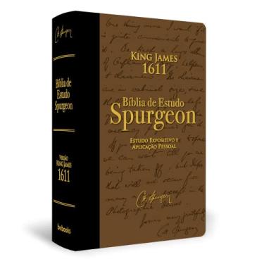 Imagem de Bíblia de estudos e sermões de C.H. Spurgeon - Capa luxo