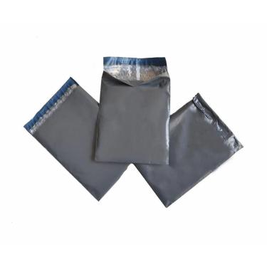 Imagem de Envelope Com Plástico Bolha E Lacre 26X36 Kit 50 Cinza/Eco