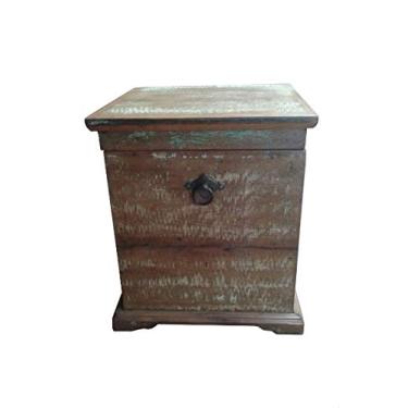 Imagem de Mini-Baú Rústico em Madeira de Demolição - Cód 2335