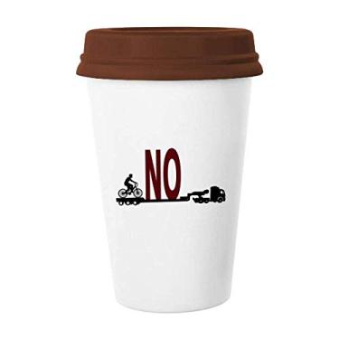 Imagem de Bicycle Denies Caneca de transporte de frete Caneca de vidro de cerâmica para copo de café