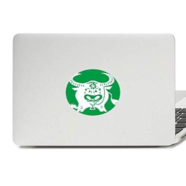 Imagem de Year of Ox Animal China Zodíaco Padrão Vinil Emblema Adesivo Laptop Notebook Decalque