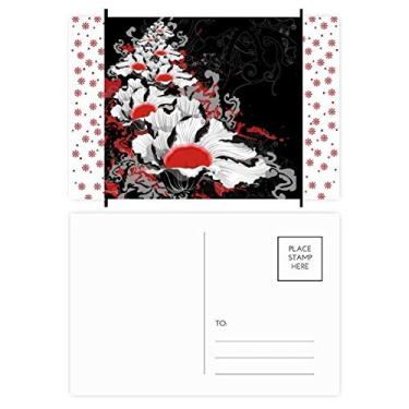 Imagem de Flores Planta Peônia Decoração Pintura Natal Flor Celebração Cartão postal Bênção Cartão postal