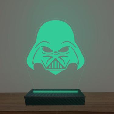 Imagem de Luminária Led 3d Starwars Abajur Luxo
