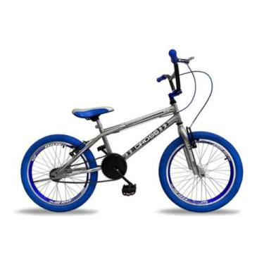 Imagem de Bicicleta Infantil Cross Cromada Bmx Aro 20 Aero Power Bike