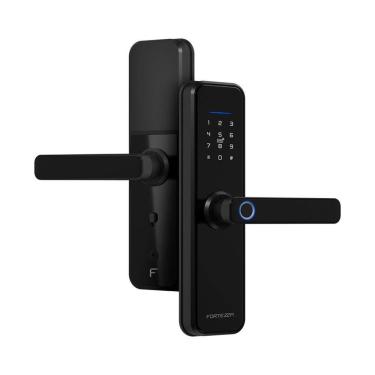 Imagem de Fechadura Eletrônica Inteligente Automática Zigbee Fortezza Fze01bk Preto
