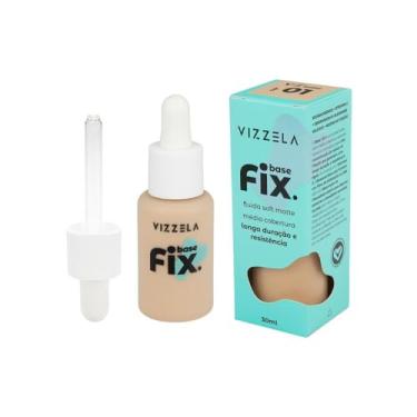 Imagem de Base Líquida Soft Matte Fix Vizzela 01 30ml