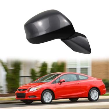 Imagem de Espelho lateral do passageiro do carro apto para HONDA CIVIC 2012 2013 2014 2015 espelho retrovisor acessórios de espelho retrovisor ajuste elétrico