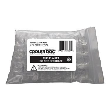 Imagem de CoolerDog Conjunto de gelo de substituição para colete e coleira refrigeradora para cães (pacote com 3) (GG)