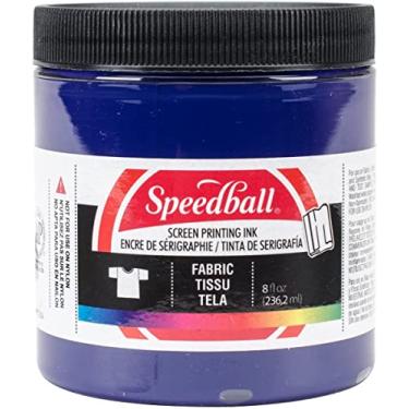 Imagem de Speedball Tinta de impressão em tela de tecido, 227 g, violeta para impressão de camiseta e serigrafia