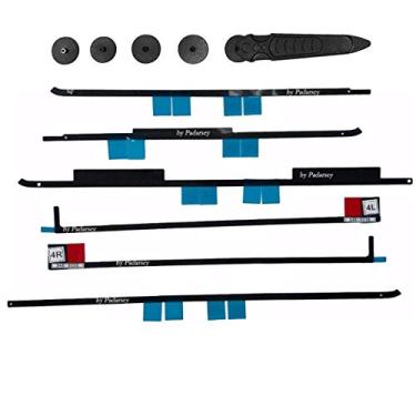 Imagem de Padarsey Substituição para iMac 21,5 polegadas A1418 fita adesiva fita adesiva + alça de roda de abertura kit de ferramentas de remoção de tela LCD (076-1437 076-1416, 076-1422) (final de 2012-Retina