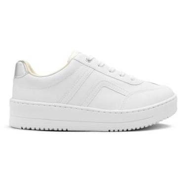 Imagem de Tênis Ramarim Feminino Snk Flatform Branco 24-91103-cv6 39