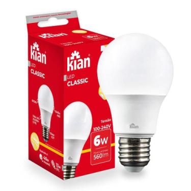 Imagem de Lâmpada Led 6W Kian Classic Amarela Bivolt