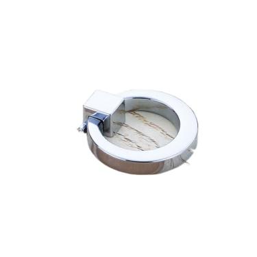 Imagem de Puxador de porta de armário de cozinha preto aolly de zinco, estilo americano, puxador de porta de armário, gaveta, maçaneta de móveis, cromado