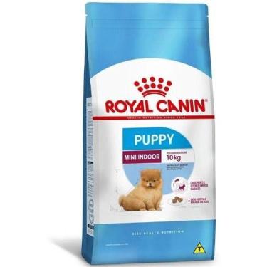 Imagem de Ração Royal Canin Mini Indoor Para Cães Filhotes 7,5Kg