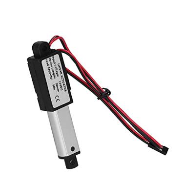 Imagem de Mini Atuador Linear Elétrico à Prova D'água de Baixo Ruído DC12V 30mm Curso para robô DIY Com Proteção contra Sobrecorrente Aplicável para Extrator de Fumaça (Impulso 30N