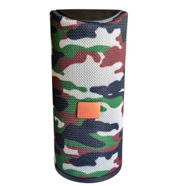 Imagem de Caixa de Som Bluetooth Altomex Potência 15W, Prova de Respingos (Verde Militar)