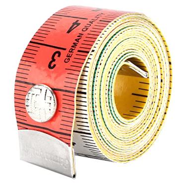 Imagem de Fita Métrica Macia e Fácil de Usar Akozon para tricô de Tecido Sob Medida, Confecção de Tecidos e Medição Corporal