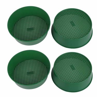 Imagem de 4 Peças de Malha de Jardim de Plástico Peneira de Jardinagem Plantas Suculentas Ferramenta de Filtro de Pedra de Areia É um Utensílio de Jardinagem Crucial para um Bett