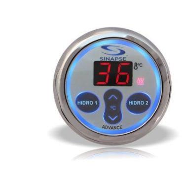 Imagem de Painel Marcador Temperatura Aquecedor Advance Sinapse