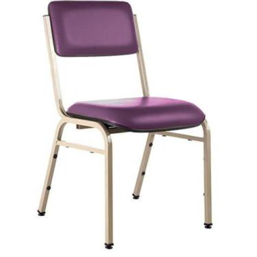 Imagem de Cadeira Empilhável para Auditórios Linha Hotel Smart Roxo - Design Off