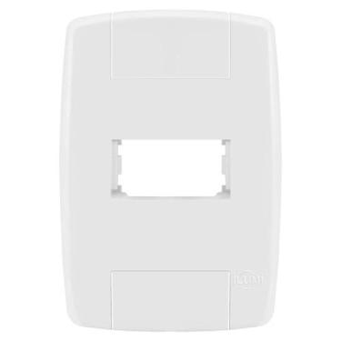 Imagem de Placa 1 Módulo Com Suporte 4X2 - Ilumi Lev - 8707