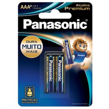 Imagem de Pilha Alcalina Premium AAA com 2 LR03EGR/2B96 - Panasonic