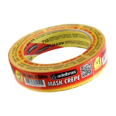 Imagem de Kit 5RL Fita Crepe 24x50mts 710 - Adelbras