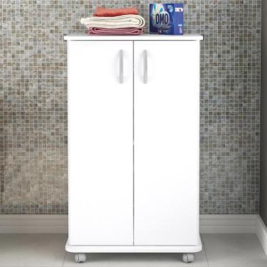 Imagem de Armário Multiuso 2 Portas Baixo Limeira 3266 Branco Bp - Politorno, Br