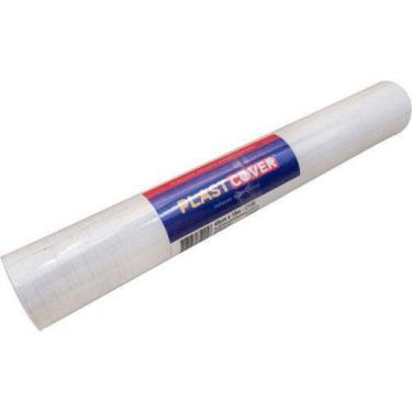 Imagem de Papel adesivo transparente 60 micra 45cmx25m Plavitec - Contact