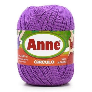 Imagem de Linha Anne 500 - Cores 2023 - CÍRCULO, 6567 ROXO CÍTRICO