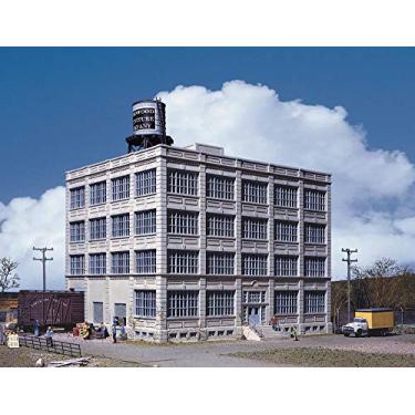 Imagem de Walthers Cornerstone Kit de estrutura de fábrica de móveis de madeira em escala HO