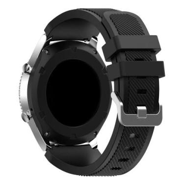 Imagem de Pulseira 22mm Silicone Confort p/ Relógio Smartwatch C/ Pino - Poolsy