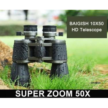 Imagem de Binóculo Russo Militar Super zoom 50x BAK4 potência 50x10 - JIAXI
