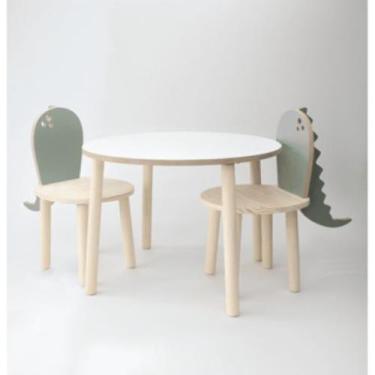 Imagem de Mesa com duas cadeiras dinossauro - STORE KIDS
