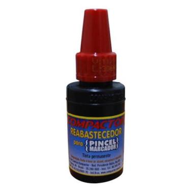 Imagem de Reabastecedor 20 Ml Pincel Atômico Vermelho Compactor