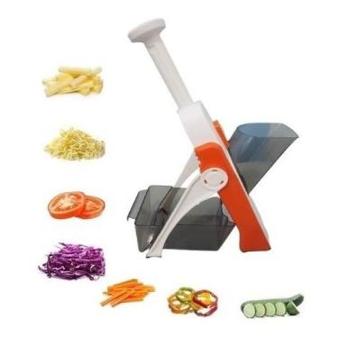 Imagem de Fatiador batata pepino repolho legumes ajustavel tamanho - ZEM